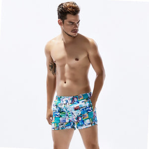 New Hot Mens Shorts Surf Board Shorts Summer Beach Homme Bermuda Short Pants Quick Dry Board Shorts