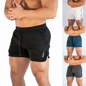 2019 männer Fitness Bodybuilding Shorts Mann Sommer Turnhallen Workout Männlichen Atmungsaktive Netz Schnell Trocken Sportswear Jogger Strand Kurze Hosen